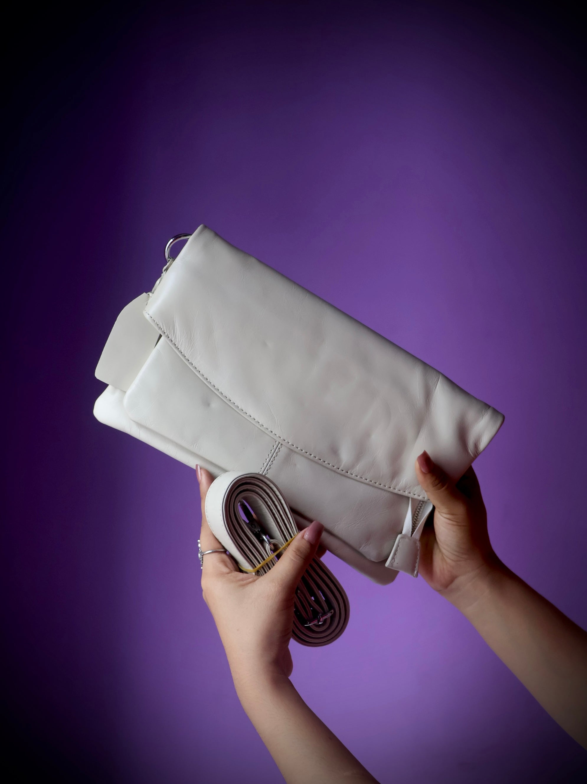 Off White Clutch