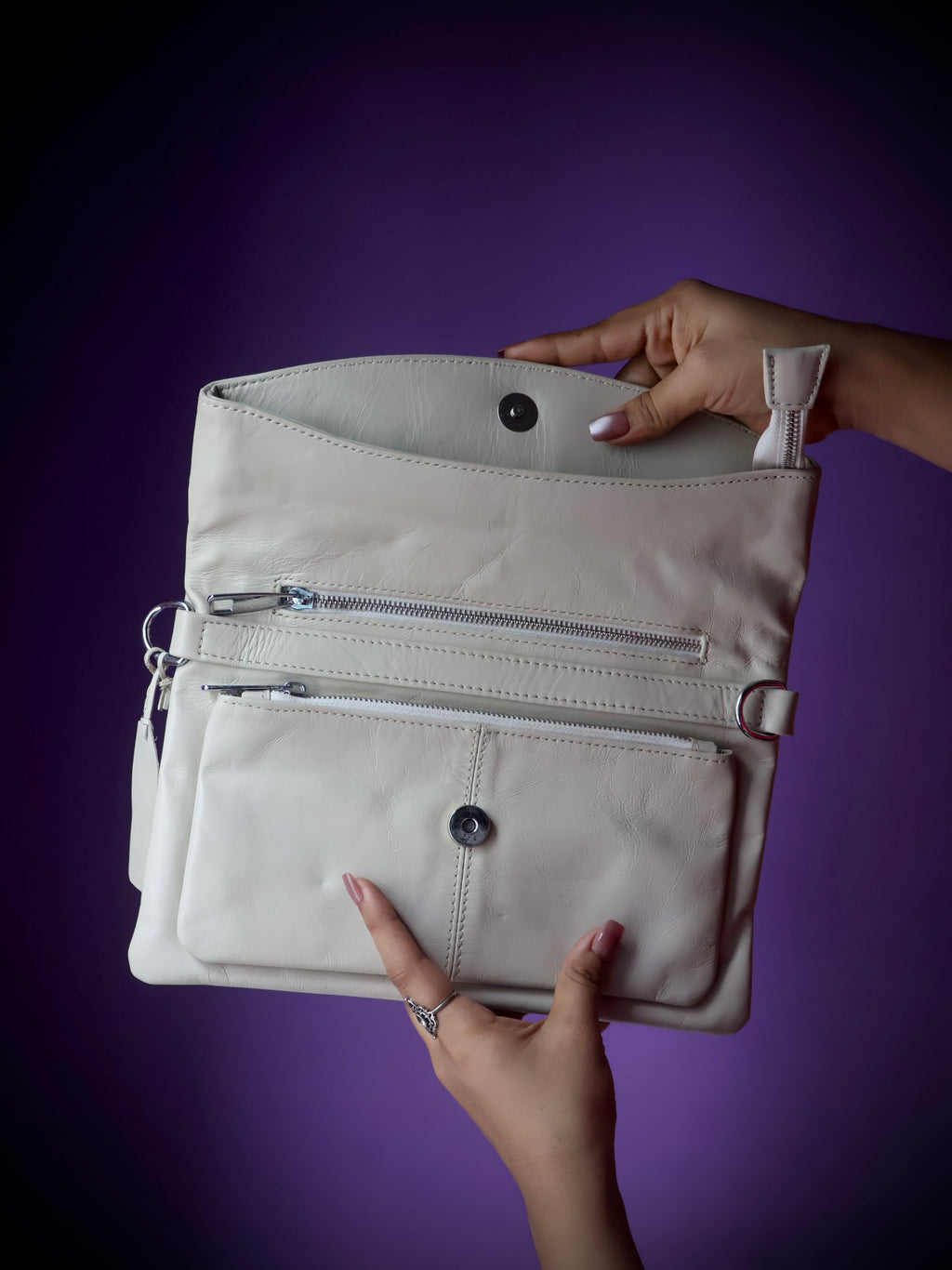 Off White Clutch