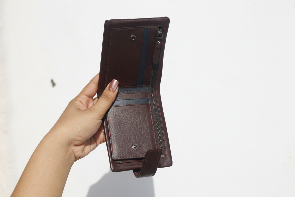 Black Buffalo wallet interior 2