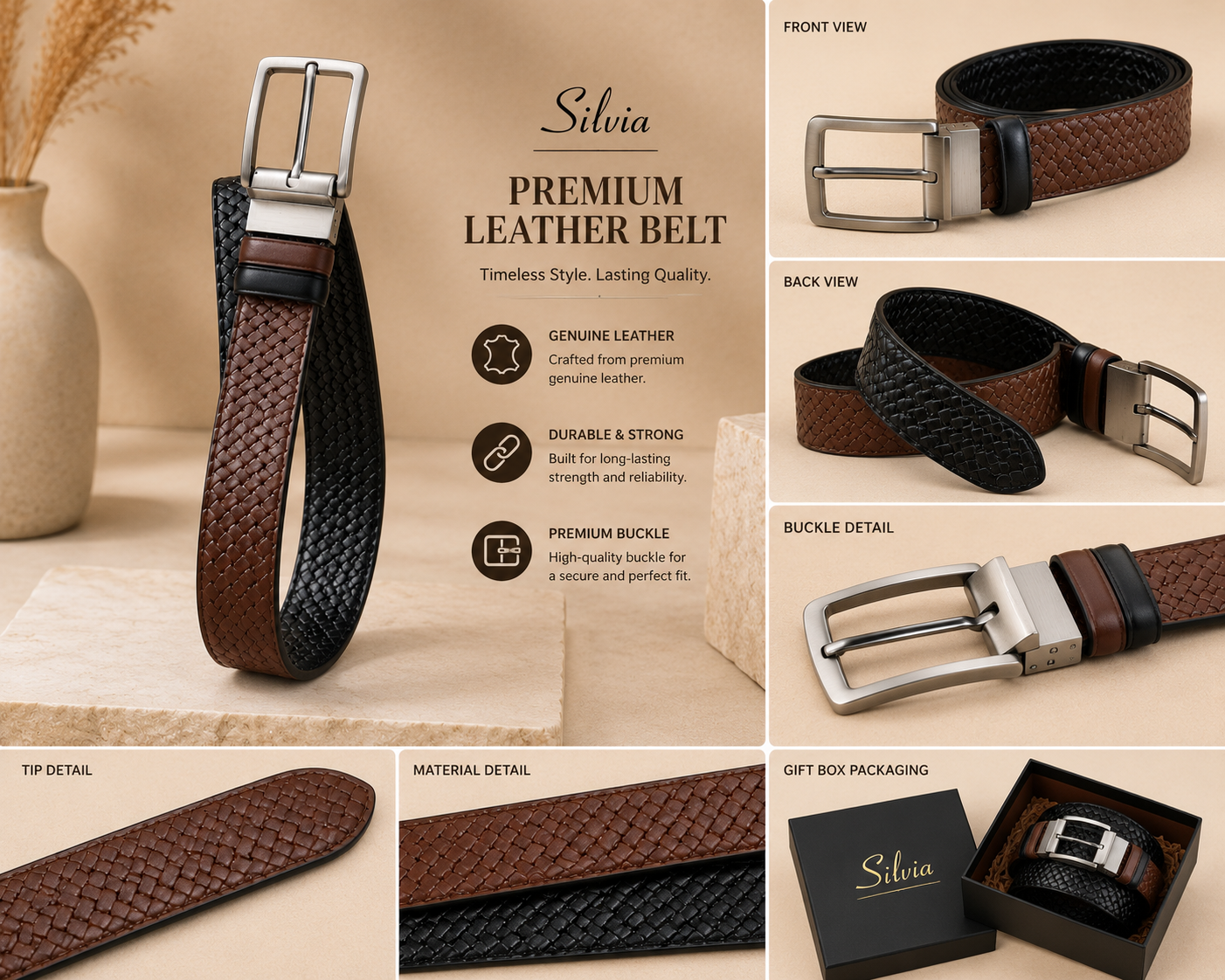 Handcrafted Belt