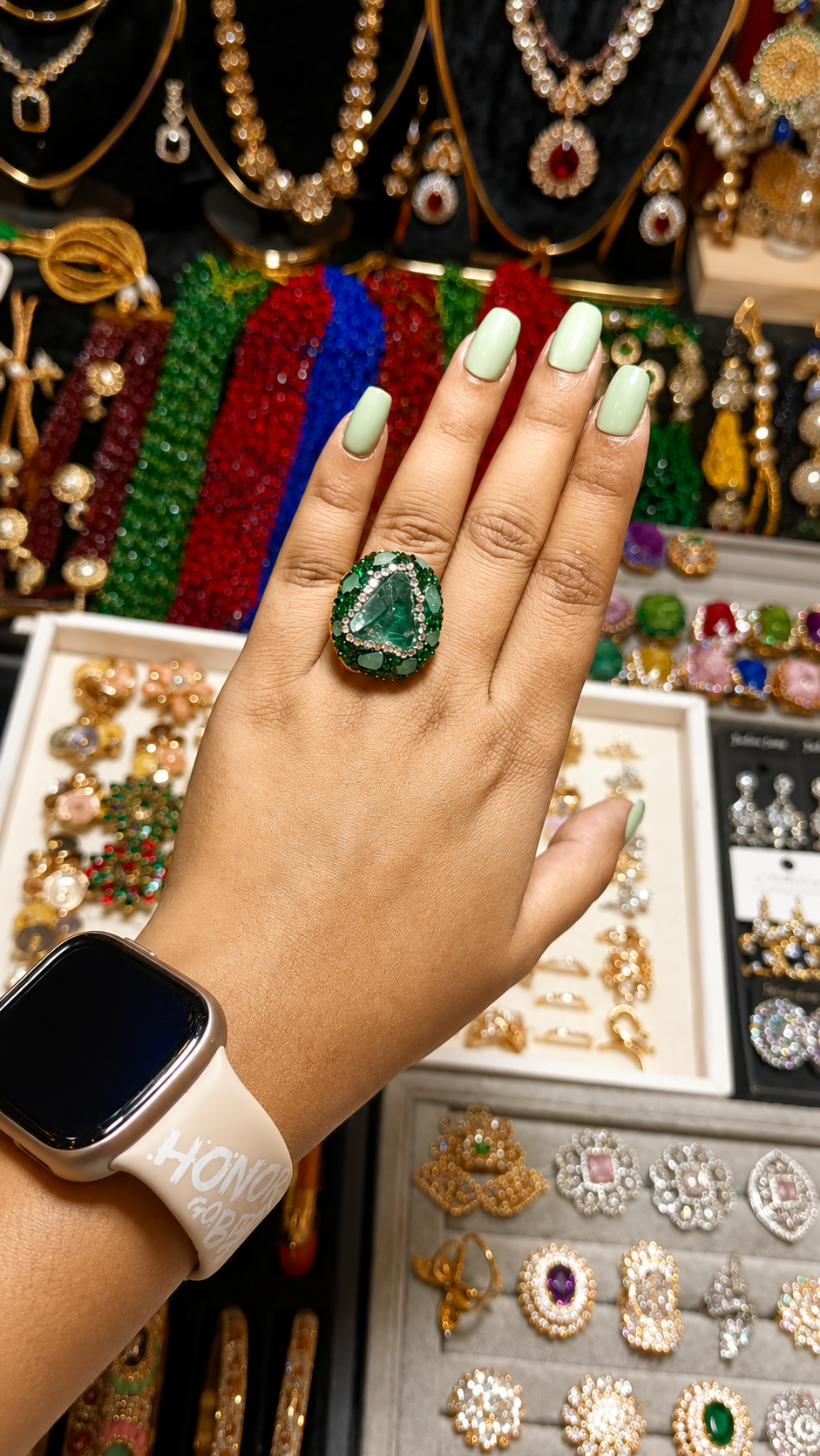 Turkish Emerald Ring
