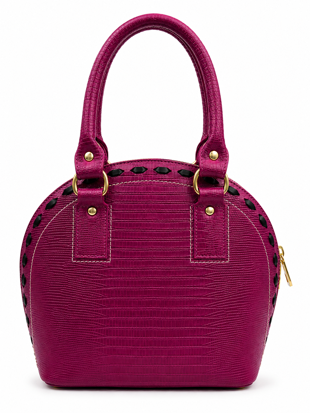 Violet Lizard Bag