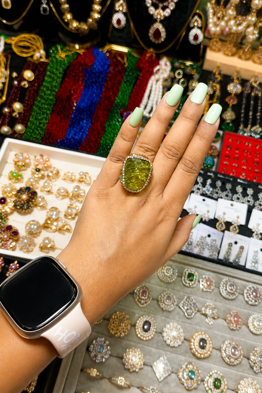 Turkish Emerald Ring