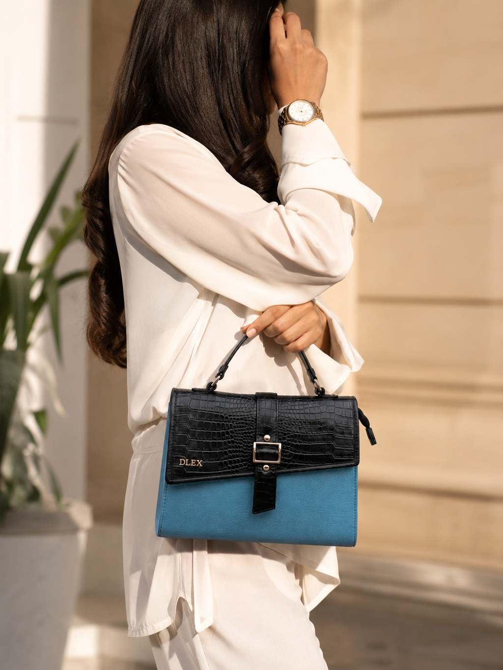 Croco Lizard Bag