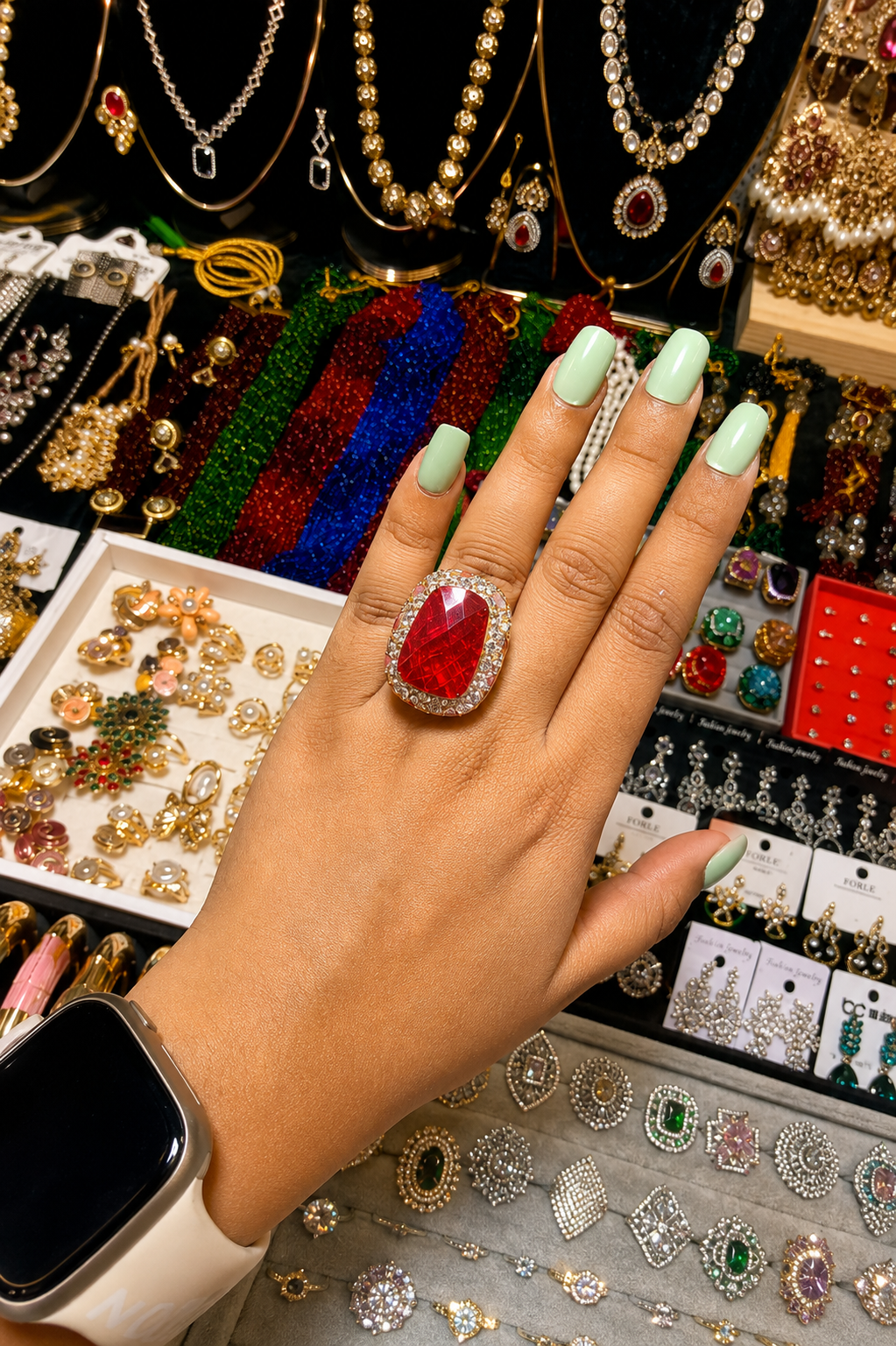 Turkish Emerald Ring