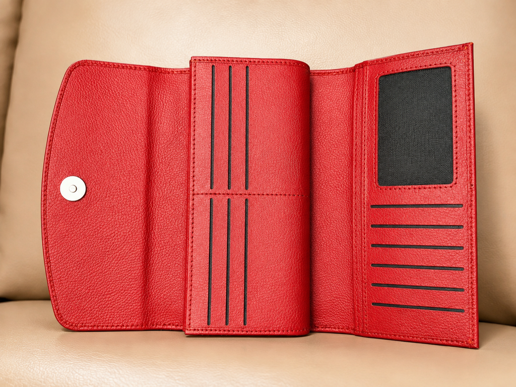 Genuine Leather Clutch