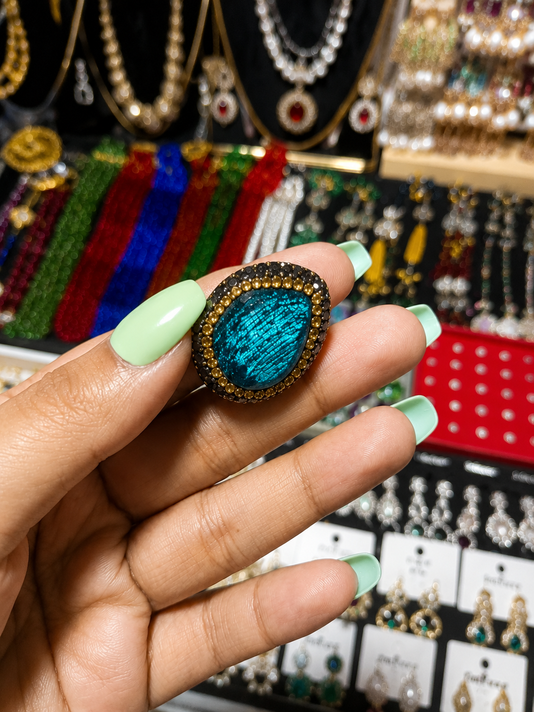 Turkish Emerald Ring