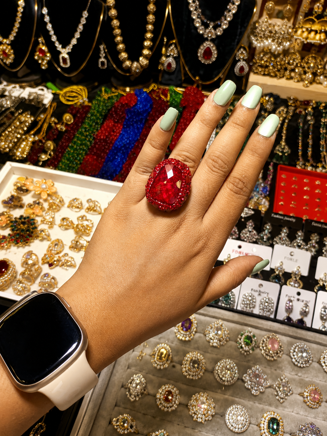 Turkish Emerald Ring