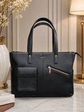 Premium Genuine Leather Office Tote Bag
