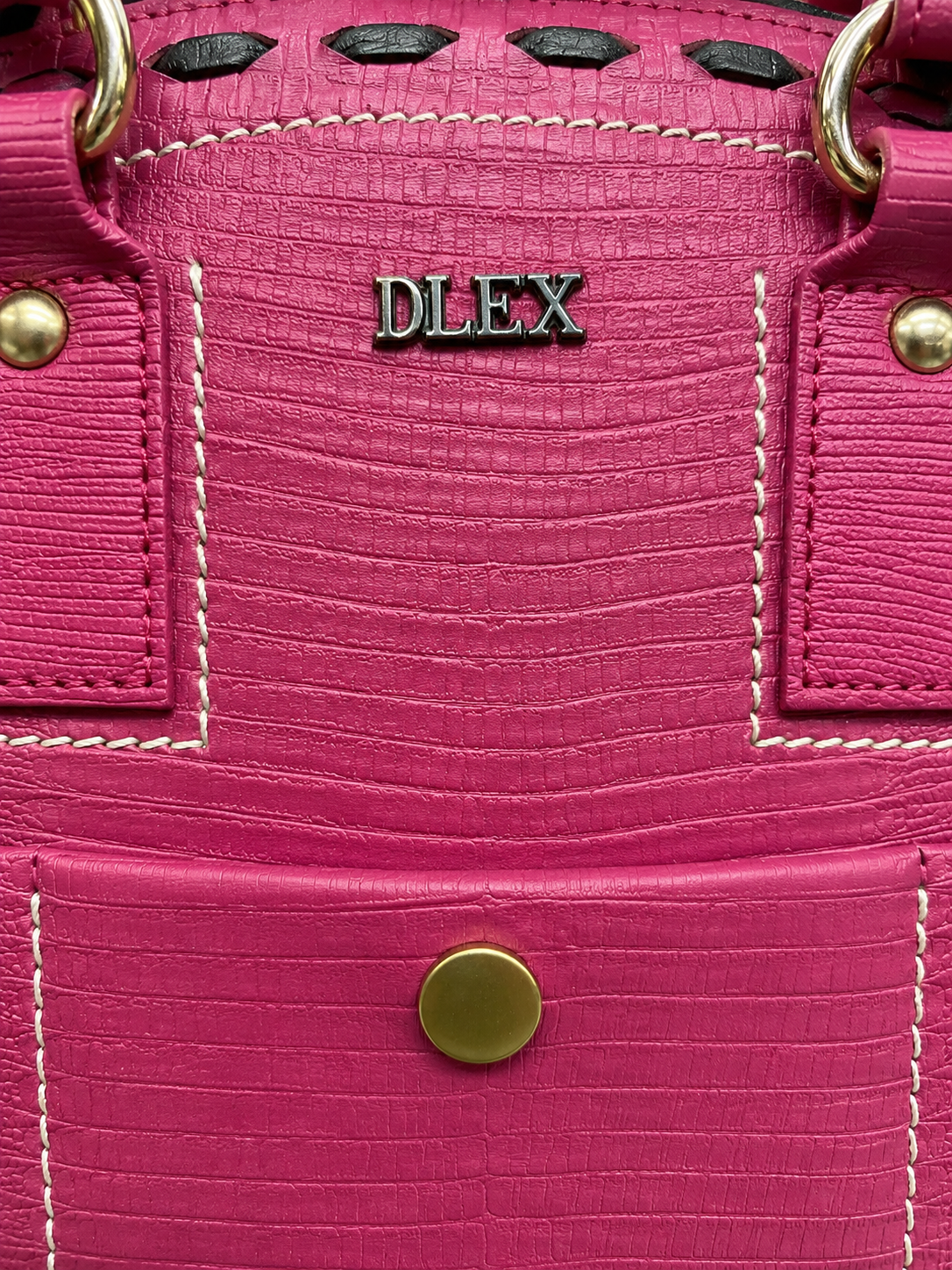 Violet Lizard Bag