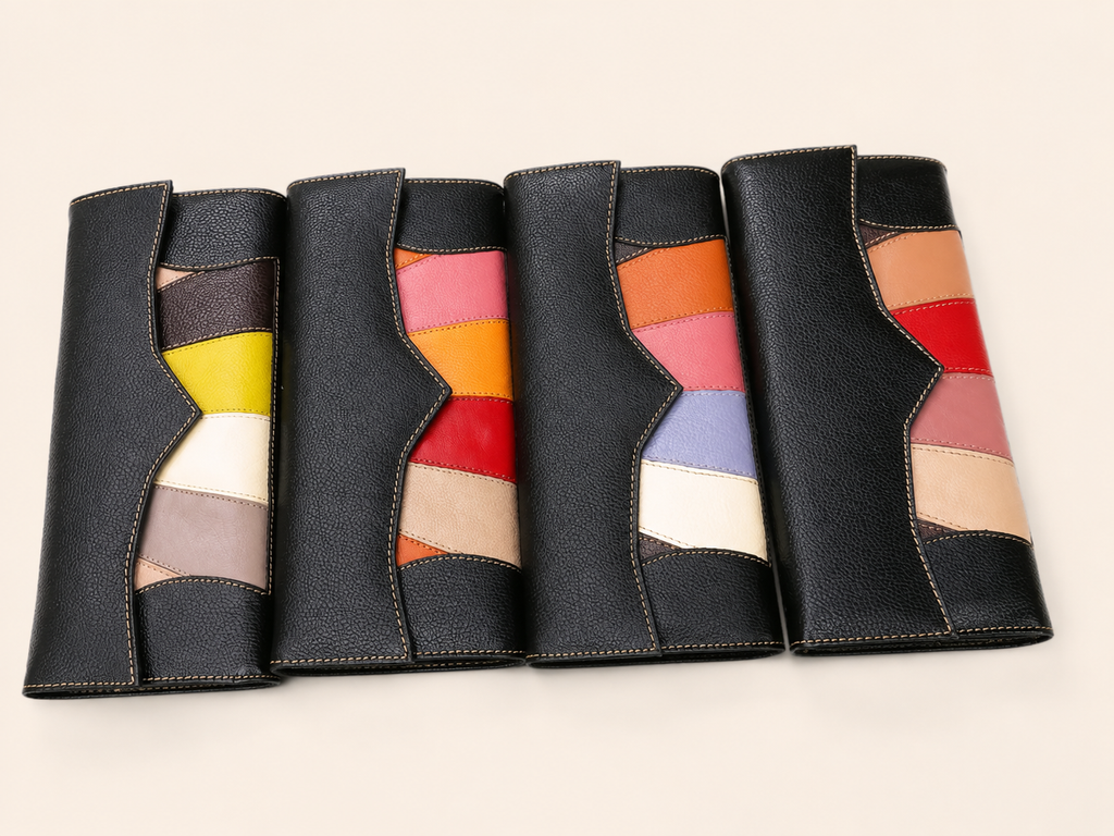 Ladies Genuine Leather Clutch Wallet