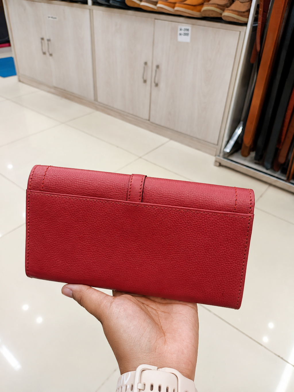 Genuine Leather Clutch